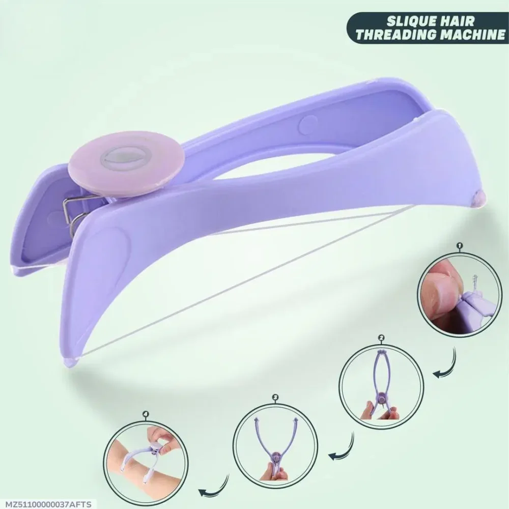 Hair Removal Threading Machine For Eyebrows, Face, Legs, And HandHair Removal Threading Machine For Eyebrows, Face, Legs, And Hand - Image 2